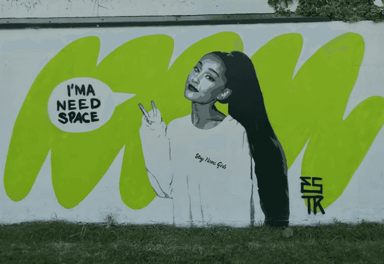 Yup Ariana – Dublin artist’s latest mural is pure class Yup Ariana – Dublin artist’s latest mural is pure class