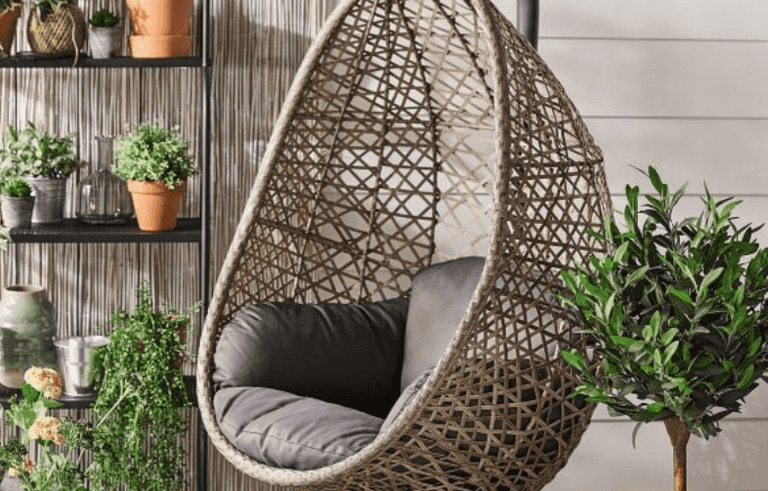 The extremely popular Aldi egg chair is back in time for summer The extremely popular Aldi egg chair is back in time for summer