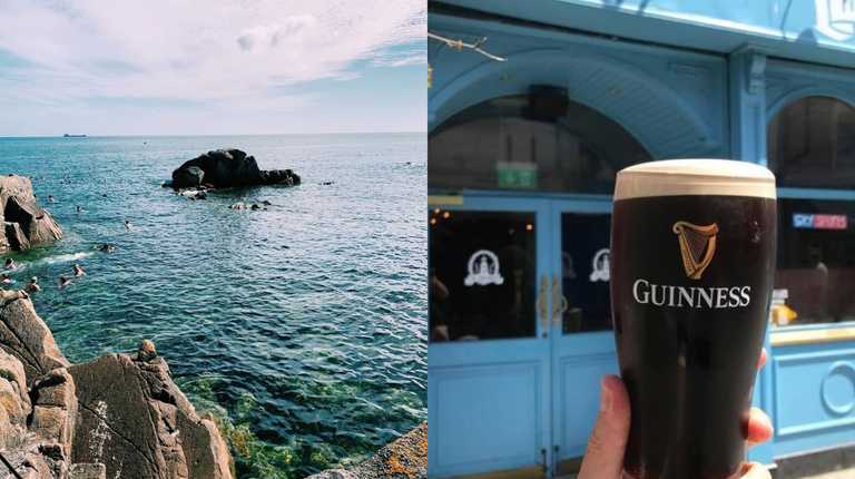 This Dublin pub is giving swimmers a free drink after their dip This Dublin pub is giving swimmers a free drink after their dip