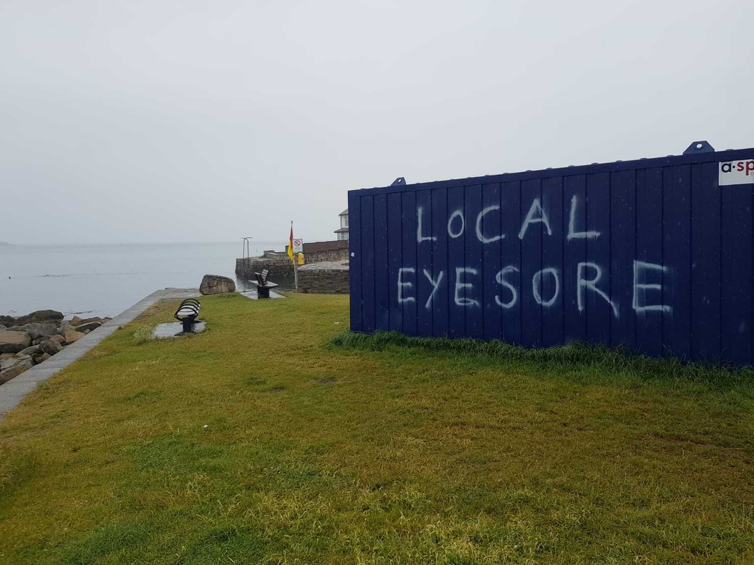 Locals express unhappiness with ‘eyesore’ at popular swimming spot