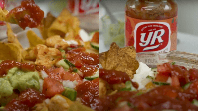 Making these Mexican Chicken Nachos from scratch is actually so easy Making these Mexican Chicken Nachos from scratch is actually so easy