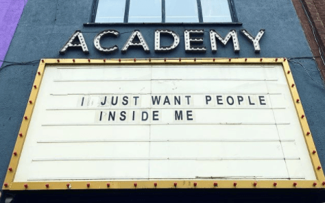The Academy kept us laughing throughout lockdown – here are some of their funniest signs over the past year The Academy kept us laughing throughout lockdown – here are some of their funniest signs over the past year