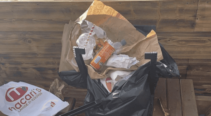 ‘It is not our job to clean up after you’ Malahide café laments littering