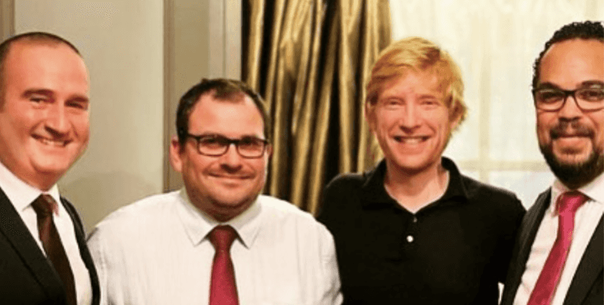 Domhnall Gleeson dines out in Dublin at One Pico