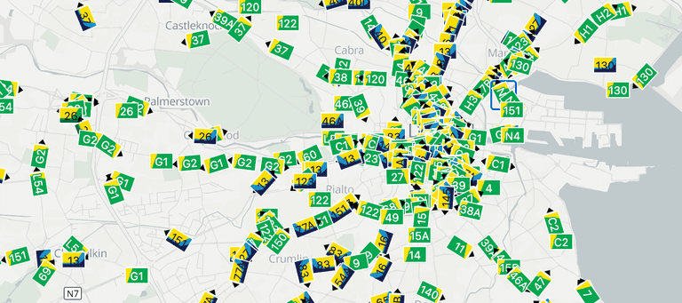 Ever wondered where your Dublin Bus disappeared to? This website will show you Ever wondered where your Dublin Bus disappeared to? This website will show you