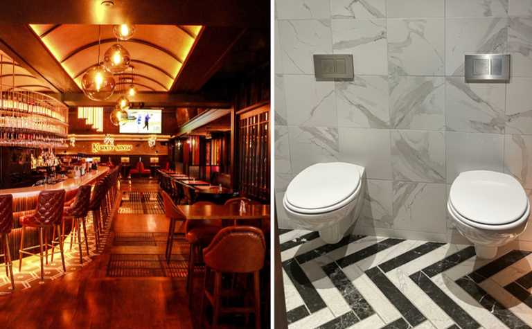 New bar boasting double toilet cubicles opens in Swords New bar boasting double toilet cubicles opens in Swords