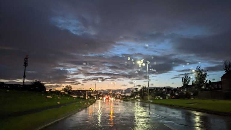 Dublin issued with a Status Orange rain warning Dublin issued with a Status Orange rain warning