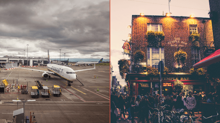 UK friends flew to Dublin for less than 24 hours for a night out without booking hotel UK friends flew to Dublin for less than 24 hours for a night out without booking hotel