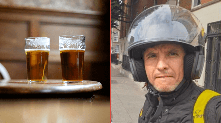 GoFundMe set up to buy Brazilian Deliveroo driver Caio Benicio a pint GoFundMe set up to buy Brazilian Deliveroo driver Caio Benicio a pint