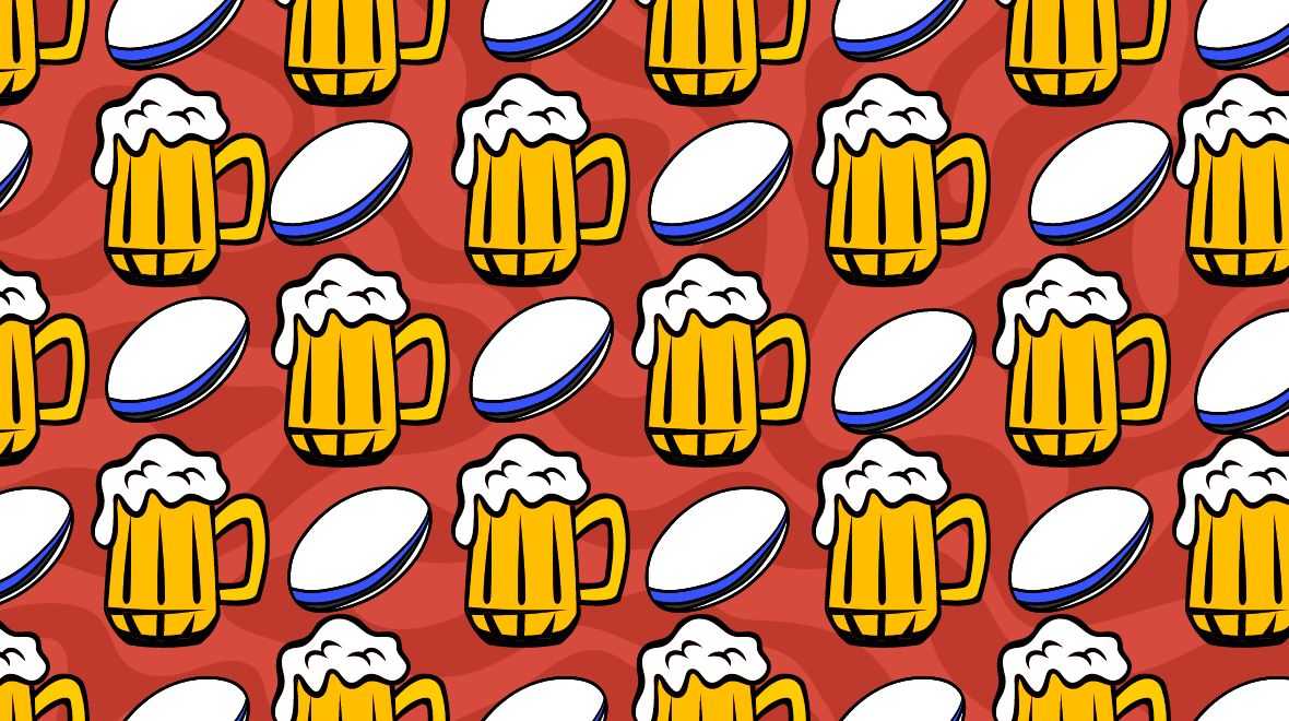 Northside bar offering free pints to Leinster Fans with a BT bag in tow